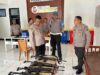 Kapolres Minahasa Pimpin Langsung Pemeriksaan Senpi dan Kelengkapan Surat Anggota Polres dan Polsek Jajaran