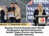 Bawaslu Sulut Raih Penghargaan Apresiasi Kehumasan Terbaik Tingkat Provinsi se- Indonesia pada Pelaksanaan Pemilihan Serentak 2024